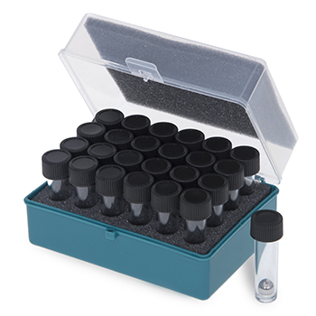 Pre-Cleaned 4 mL Polycarbonate Tapered Vial Set