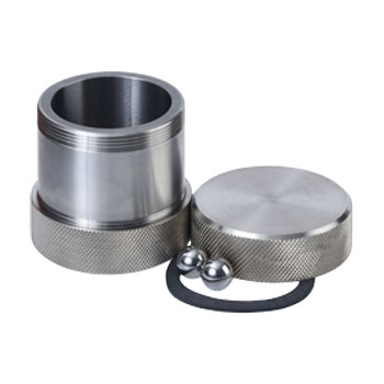 Steel-Jacketed Tungsten Carbide Grinding Vial Set