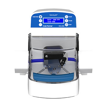 Cole-Parmer® SamplePrep HG-250 GenoLyte® Temperature Controlled Compact Tissue Homogenizer and Cell Lyser