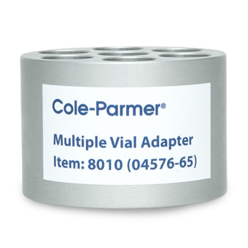 Multiple Sample Adapter for Seven Vials, Front