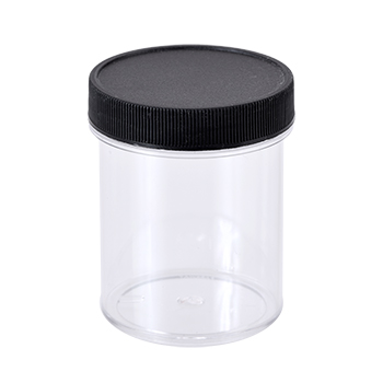 Polystyrene Grinding Vial with Screw-On Cap