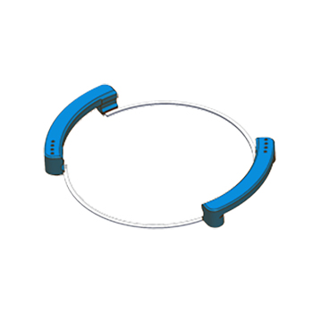 Large Hardened Steel Grinding Container Handles